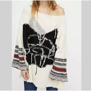 Off Shoulder Sweater 2x | $198 tags | Free People NWT Alpaca Oversized